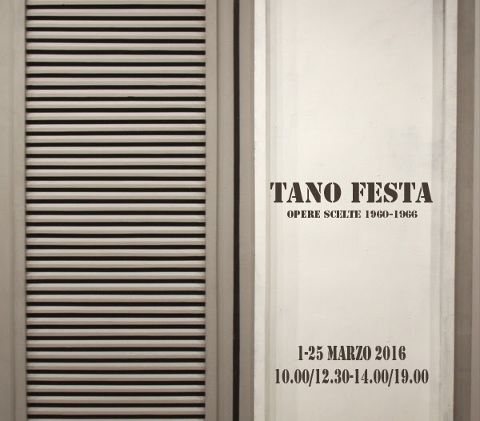 Tano Festa – Opere scelte 1960-1966